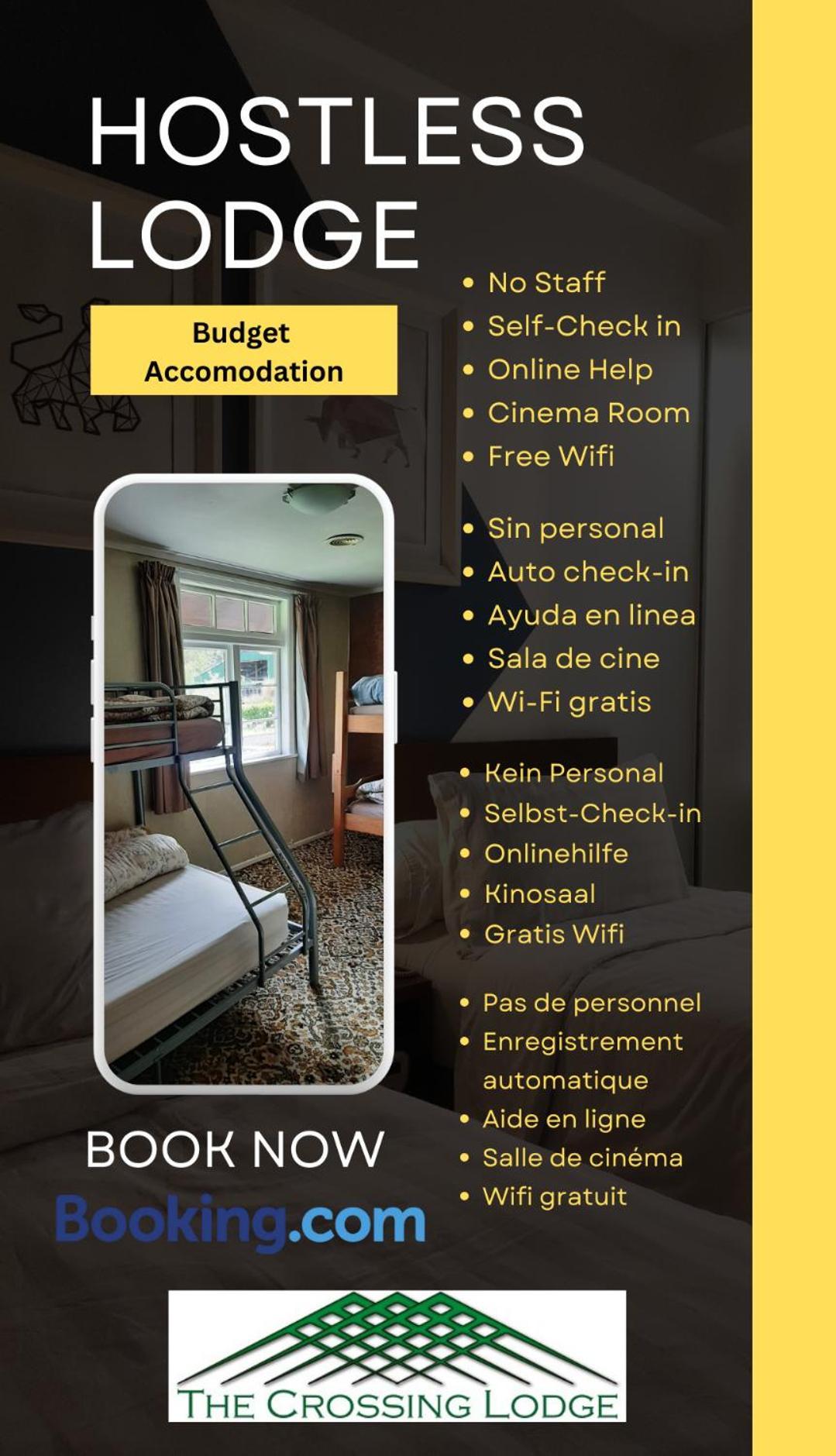 The Crossing Lodge & Backpackers Erua Εξωτερικό φωτογραφία